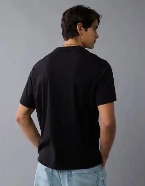 Camiseta Hombre Negro Talla XXL 4819067 American Eagle