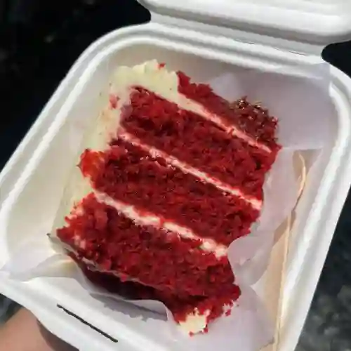 Pastel Red Velvet Porción