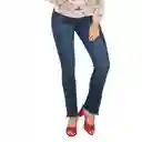 Croydon Jean Valencia Mujer Azul Talla 14