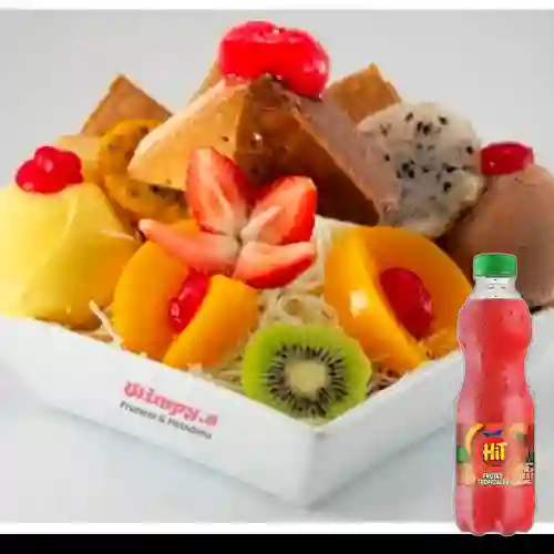Combo Ensalada Patty + Hit Tropical 400Ml