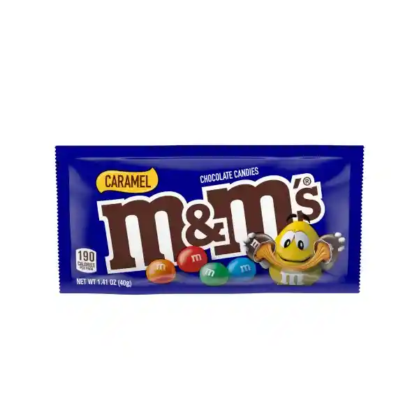 M&Ms Chocolate Relleno Caramelo