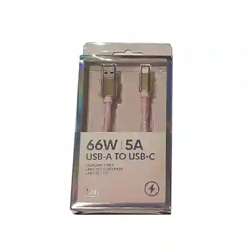 Cable de Carga Tipo C Blanco Serie Miniso