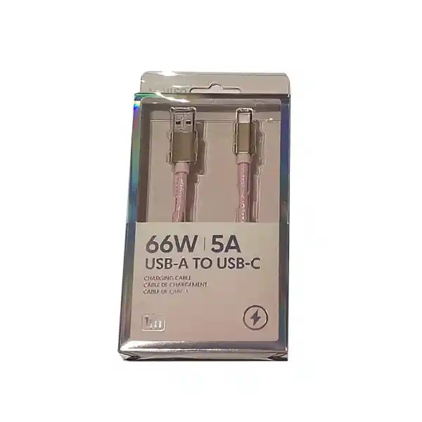 Cable de Carga Tipo C Blanco Serie Miniso