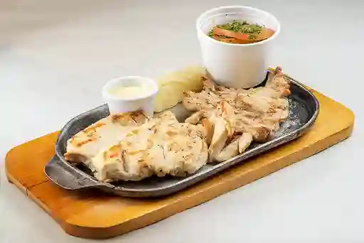 Pollo zumo