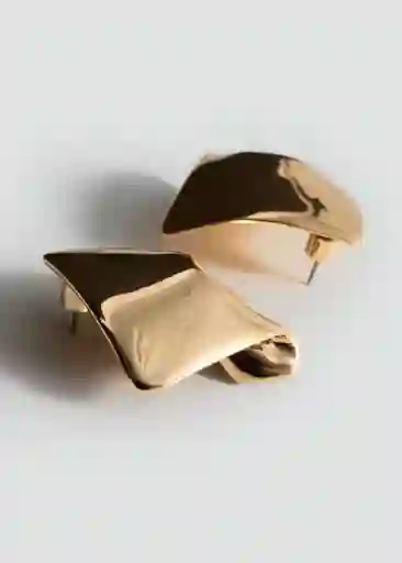 Pendientes Leire Oro Talla 99 Mujer Mango
