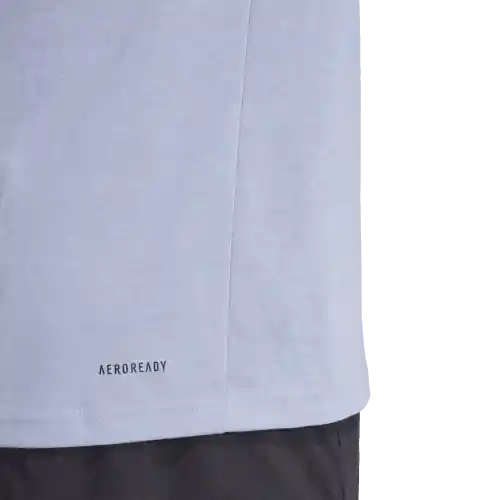 Adidas Camiseta Logo Manga Corta Entrenamiento Morado T L