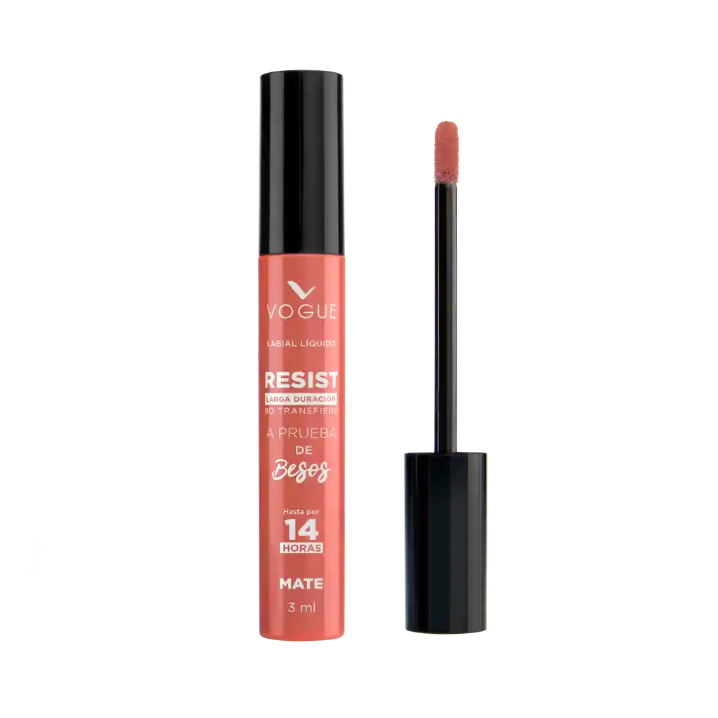 Labial Líquido Resist Elegante Vogue 3 mL