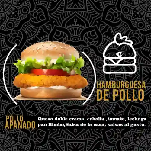 Hamburguesa de Pollo