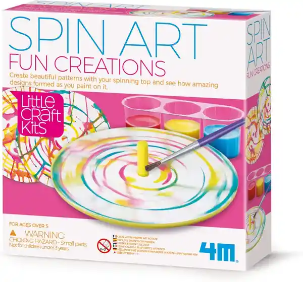 Spin Art Juego Little Craft Fun Creations