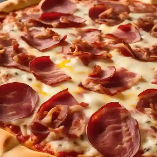 Pizza Pepperoni y Tocineta