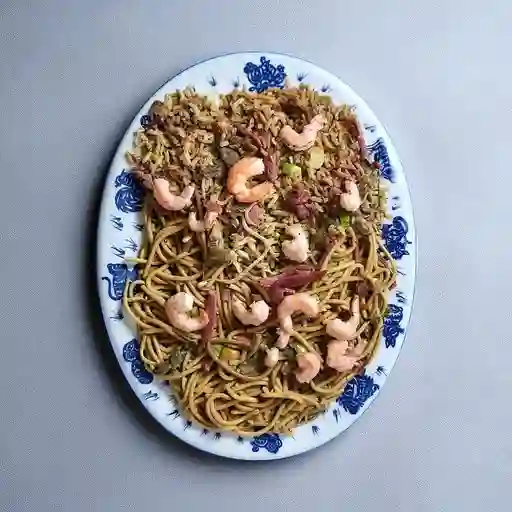 1/2 Pasta Mixta 1/2 Arroz Chino