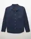 Camisa Hombre Azul Talla: LARGE 2831410 American Eagle