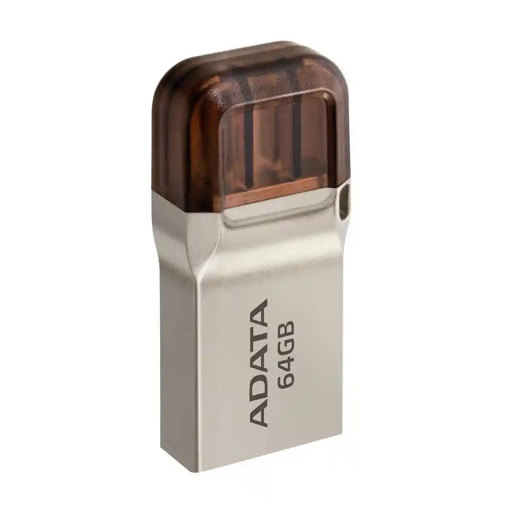 Adata Memoria USB de 64 Gigabytes 2 en 1 UC360