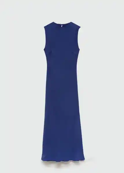 Vestido Gracy2 Azul Talla S Mujer Mango