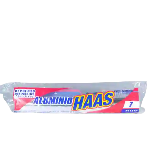 Haas Papel Aluminio Repuesto 7 m