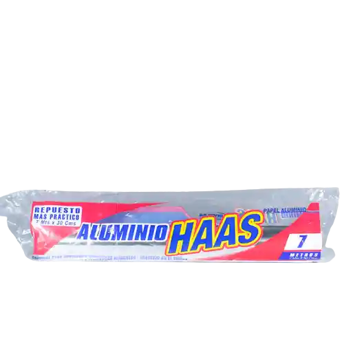 Haas Papel Aluminio Repuesto 7 m