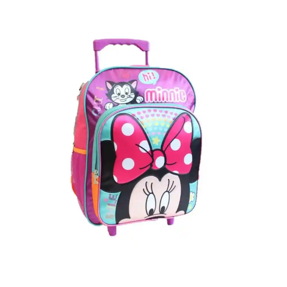 Mouse Morral Ruedas Primaria Minnie