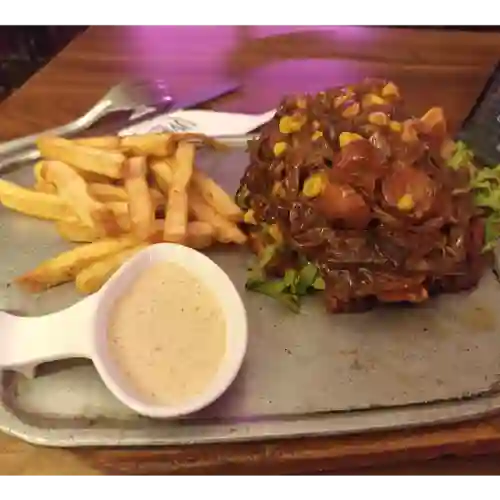 Tostón de carne