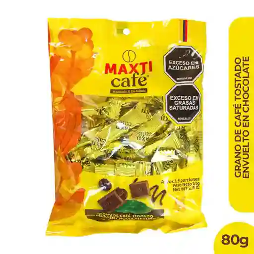 Maxticafe Caramelo Grano de Café Cubierto de Chocolate