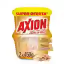 Lavaplatos en Crema Axion Avena y Vitamina E 450g x 2und