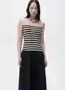 Vestido Nati Negro Talla M Mujer Mango