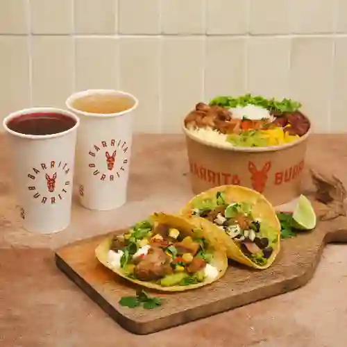 Combo de Combos #1 (Cuenco + Tacos)