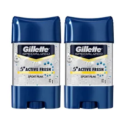 Gillette Desodorante Specialized Gel Sport Peak 82