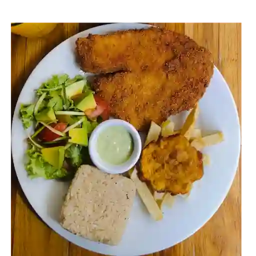 Filete de tilapia apanado