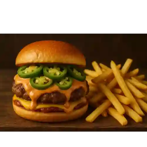 Hamburguesa Mexicana Picante