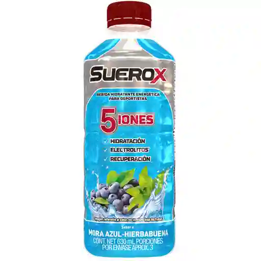 Suerox Mora Azul Con 5 Iones 