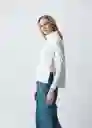 Tejido Mujer Crudo Marfil Claro Talla L 083G055 Naf Naf