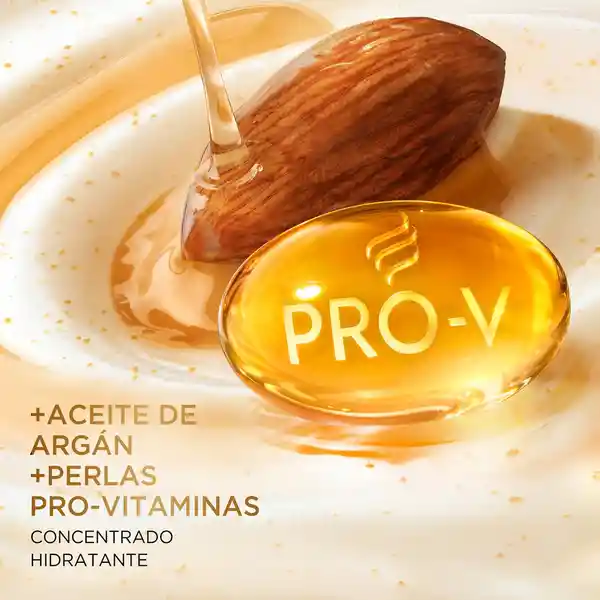 Pantene - Mascarilla Intensiva Pro-V Miracles repara protege y anti-frizz con aceite de argán y de ricino Tratamiento para cabello maltratado 300 ml