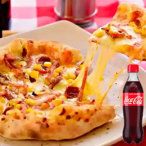 Combo Pizza Criolla + Coca-Cola 400ml