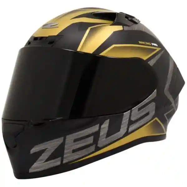 Zeus 826 Casco Para Moto Dorado Talla XL