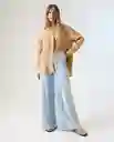 Camisa Mujer Beige Talla L 612G004_BEI151220 Americanino