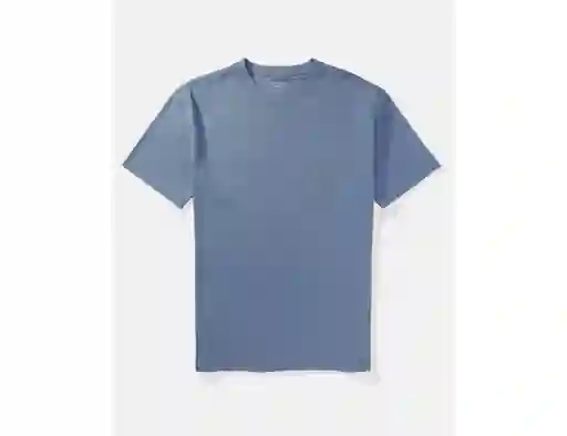 Camiseta Hombre en Azul Talla MEDIUM American Eagle