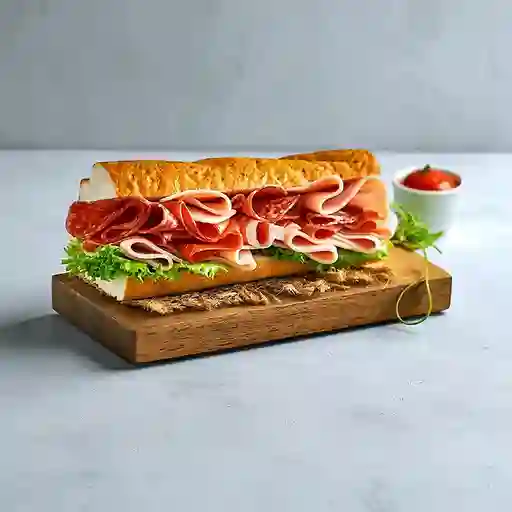 Sándwich de Jamón Ahumado