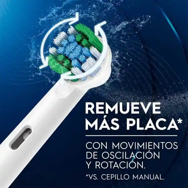 Oral-B Cepillo de Dientes Eléctrico Pro 1 Con Cabezal Redondo