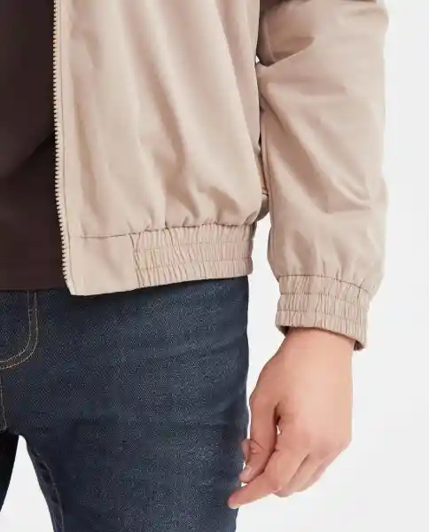 Chaqueta Windbreaker Café Ciervo Claro Talla M Chevignon