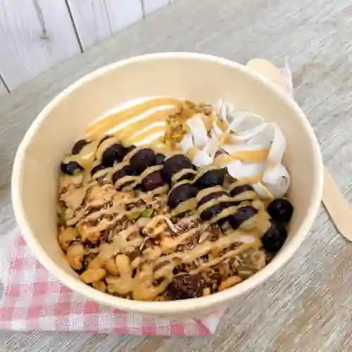 Bowl de Avena Caliente Sano