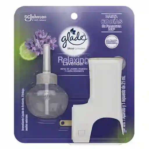 Glade Aceite Natural Mood Collection Relaxing Lavender 21 mL