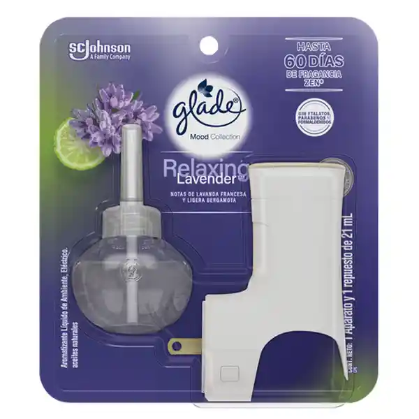 Glade Aceite Natural Mood Collection Relaxing Lavender 21 mL