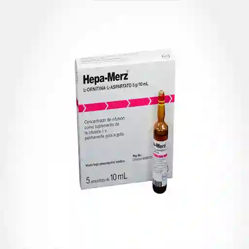 Hepa-Merz Sol 5G/10Ml Intravenosa 