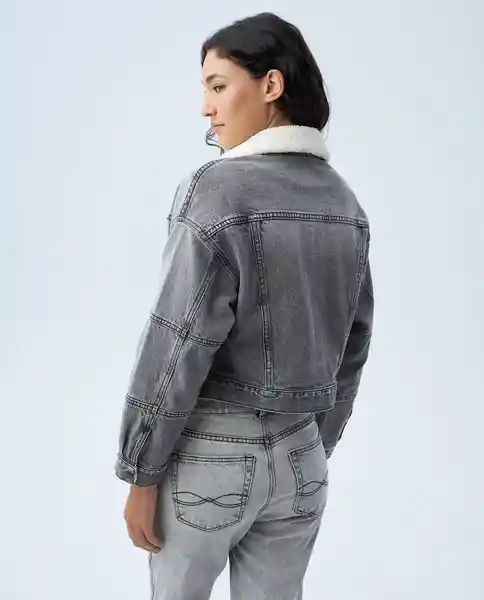 Chaqueta Mujer Gris Talla L 322F003 Americanino