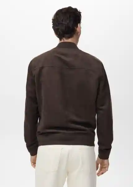 Chaqueta Bero Chocolate Talla S Hombre Mango