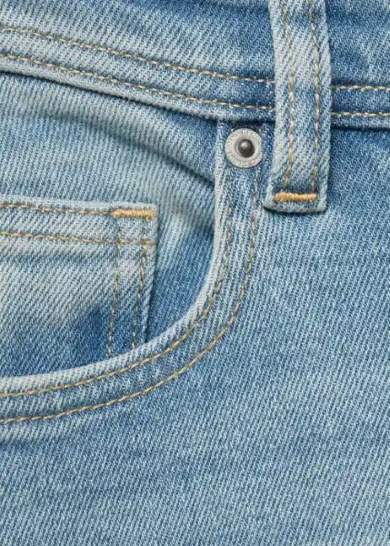 Jean Jan Tejano Claro Talla 40 Hombre Mango
