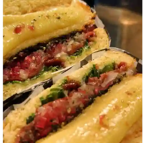 Sando Queso con Alga Nori