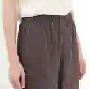 Pantalón Tiro Alto Bota Flare Negro Talla 10 - 587297