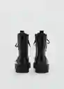Botines Mountain Negro Talla 40 Mujer Mango