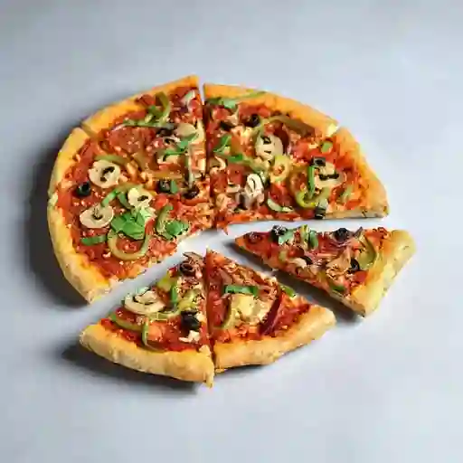 Pizza Especial Vegetariana Mediana 6P